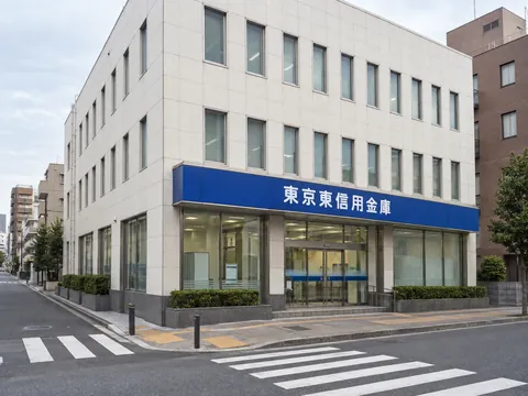 東京東信用金庫 松戸支店の店頭イメージ（生成画像）